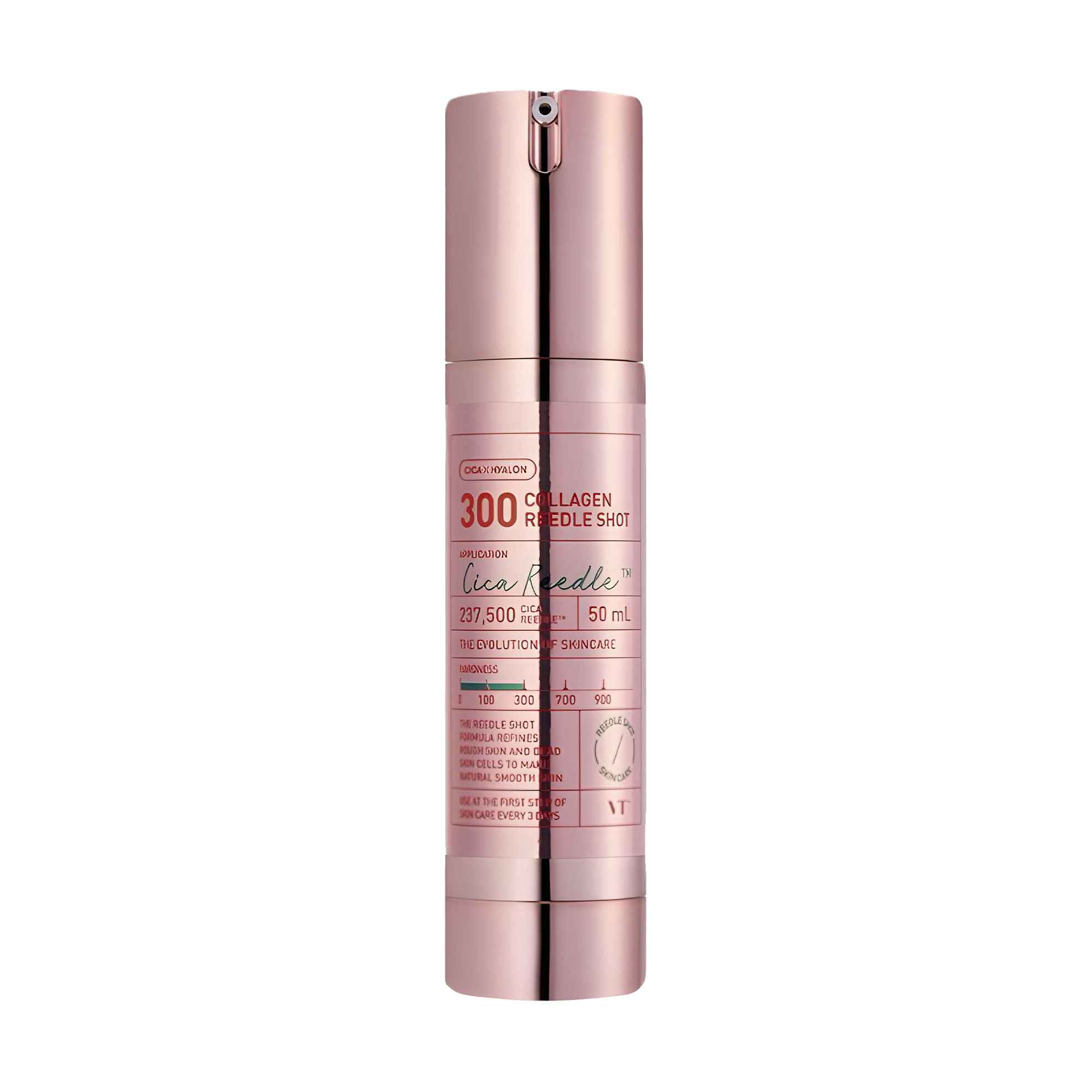 Бустер для обличчя VT Cosmetics Collagen Reedle Shot 300 зі спікулами та колагеном, 50 мл